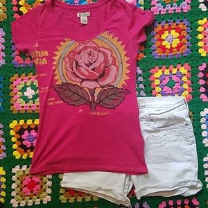 Lucky brand rose top small